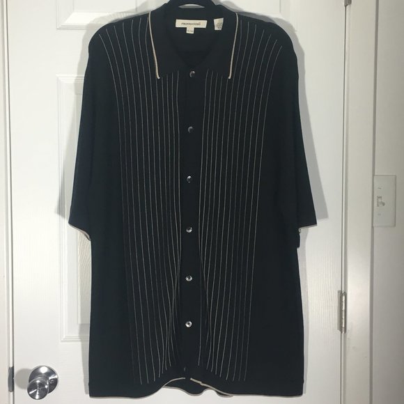 Pronto Uomo Other - EUC Pronto Uomo Men's Silk/Cotton Button Down
